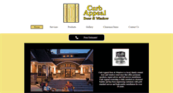 Desktop Screenshot of curbappealdoorandwindow.com